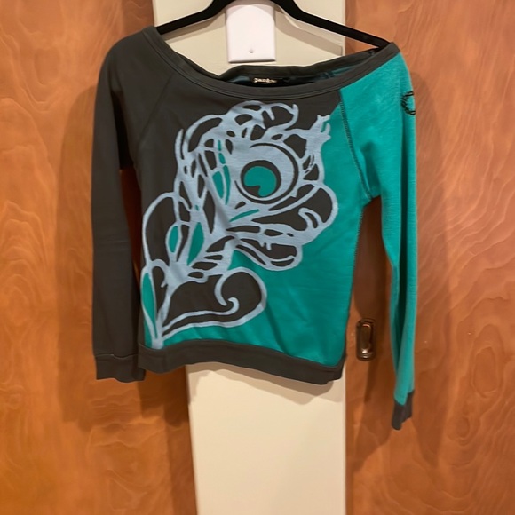Gsus sindustries off the shoulder sweater - Picture 1 of 4